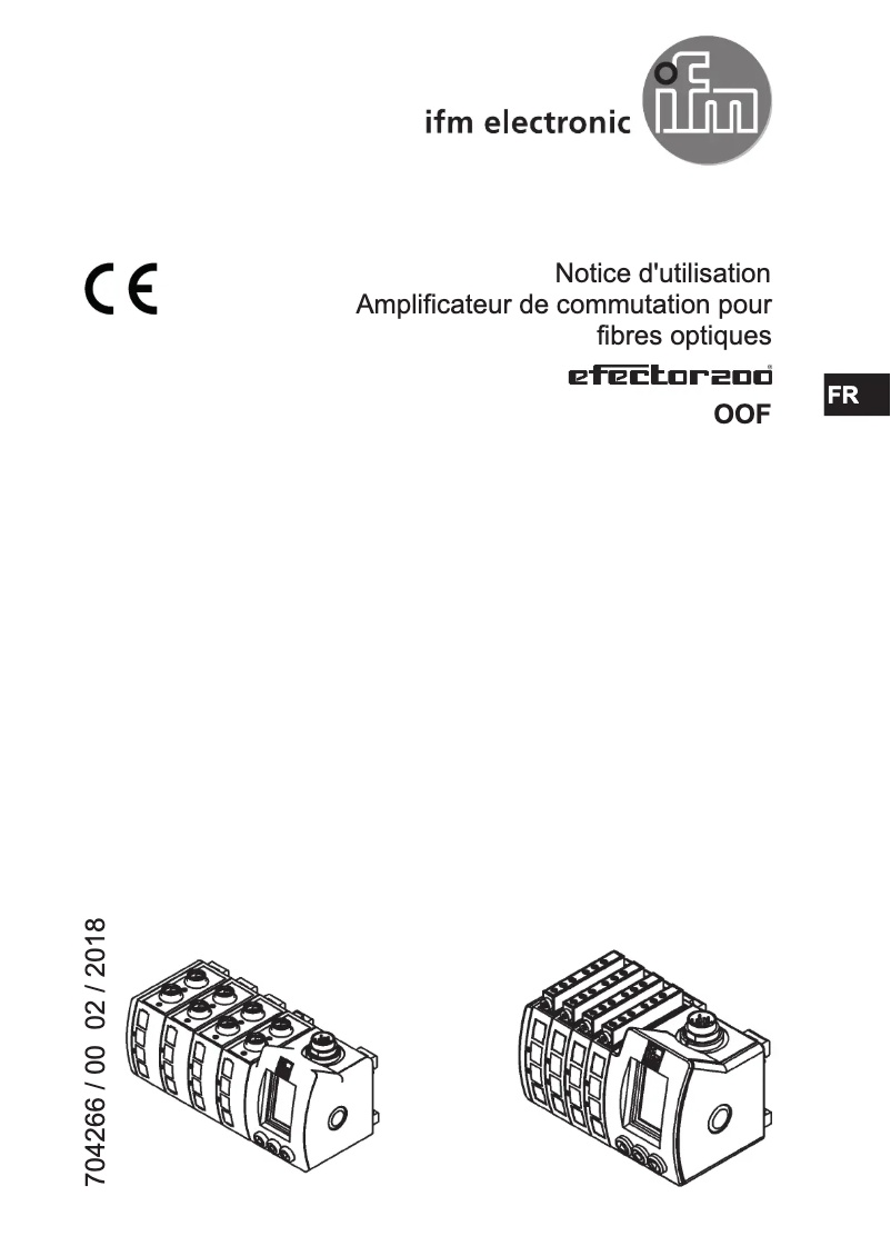 Página 1 del manual Manual de usuario IFM OO5005