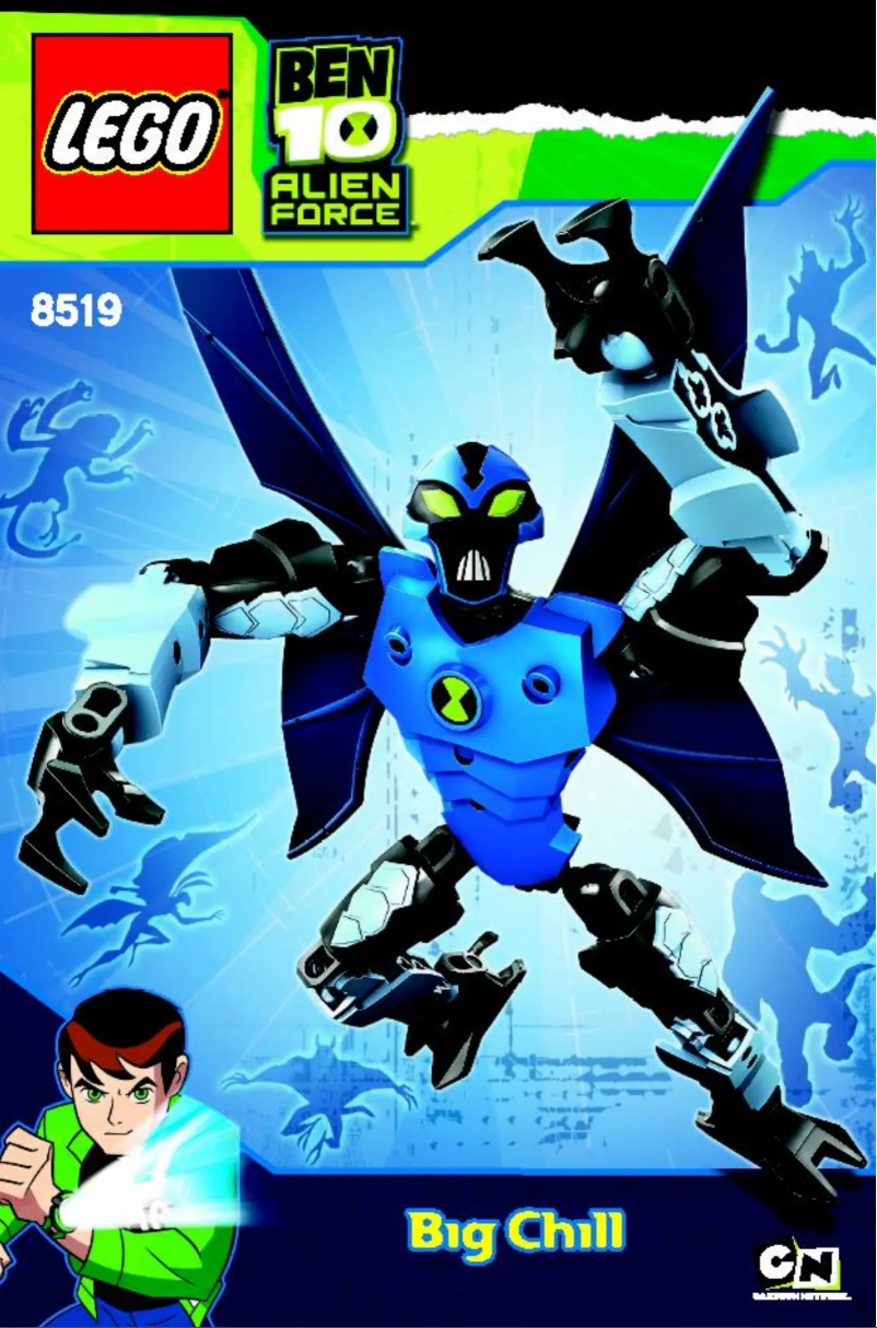 Page n°1 - Manuel utilisateur Lego Ben 10 8519