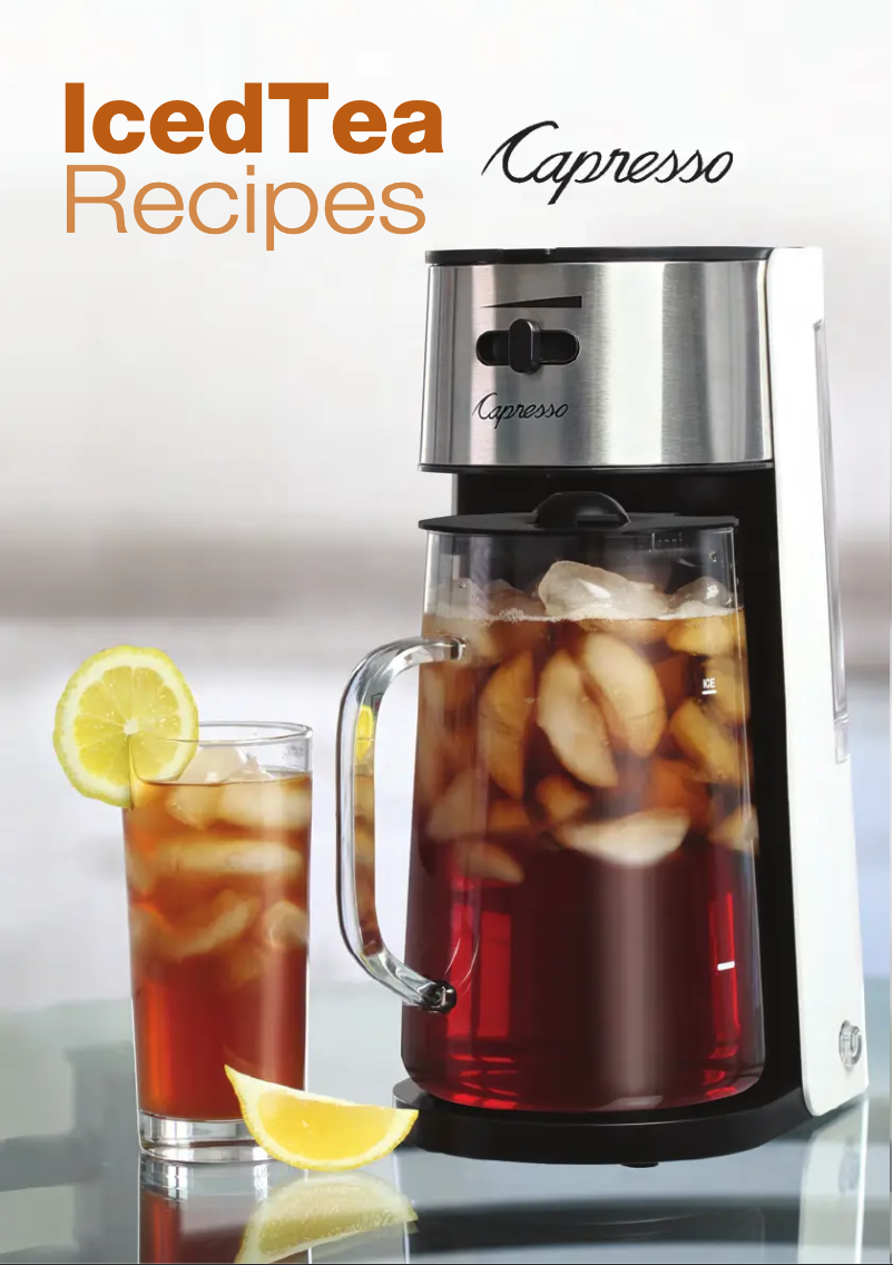 Page n°1 - Mode d'emploi Capresso Iced Tea Maker 624