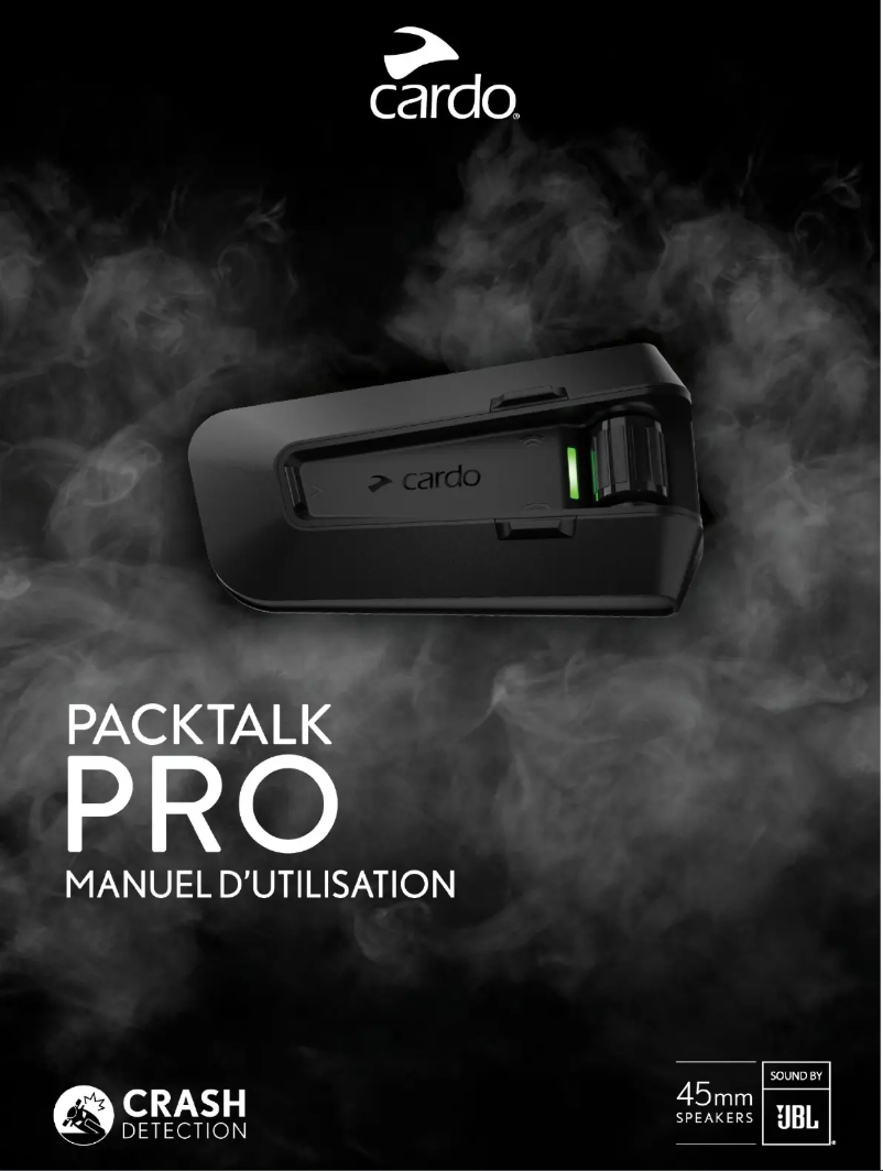 Image de la première page du manuel de l'appareil Packtalk Pro