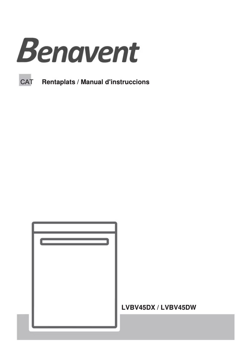 Image de la première page du manuel de l'appareil LVBV45DX