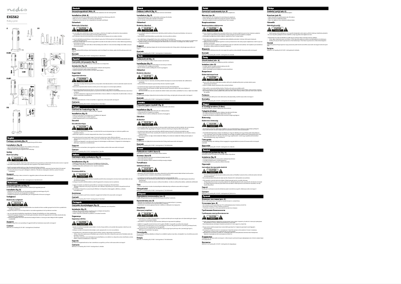 Page n°1 - Manuel utilisateur Nedis EXGS62