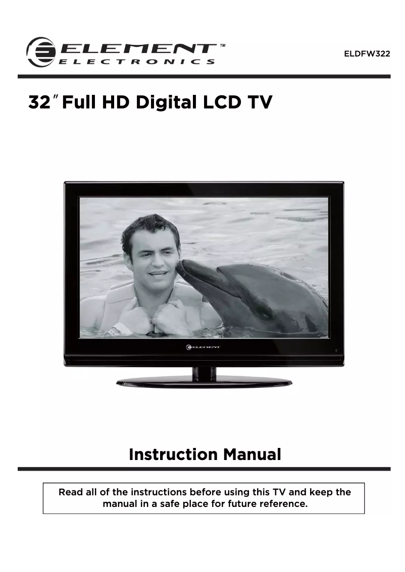 Page 1 de la notice Manuel utilisateur Element ELDFW322