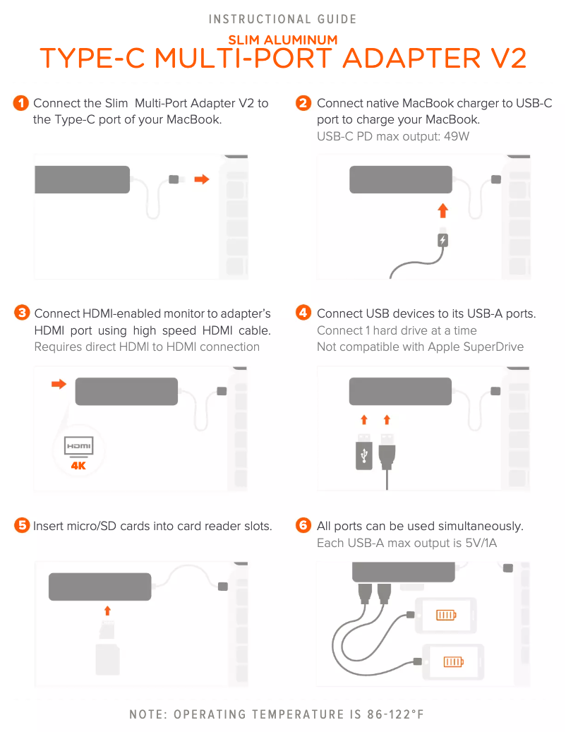 Page 1 de la notice Manuel utilisateur Satechi ST-SCMA2G