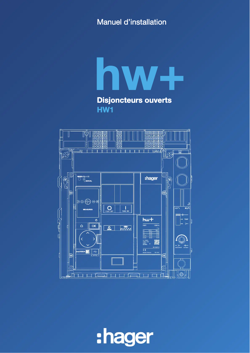 Image de la première page du manuel de l'appareil HW1M308DE