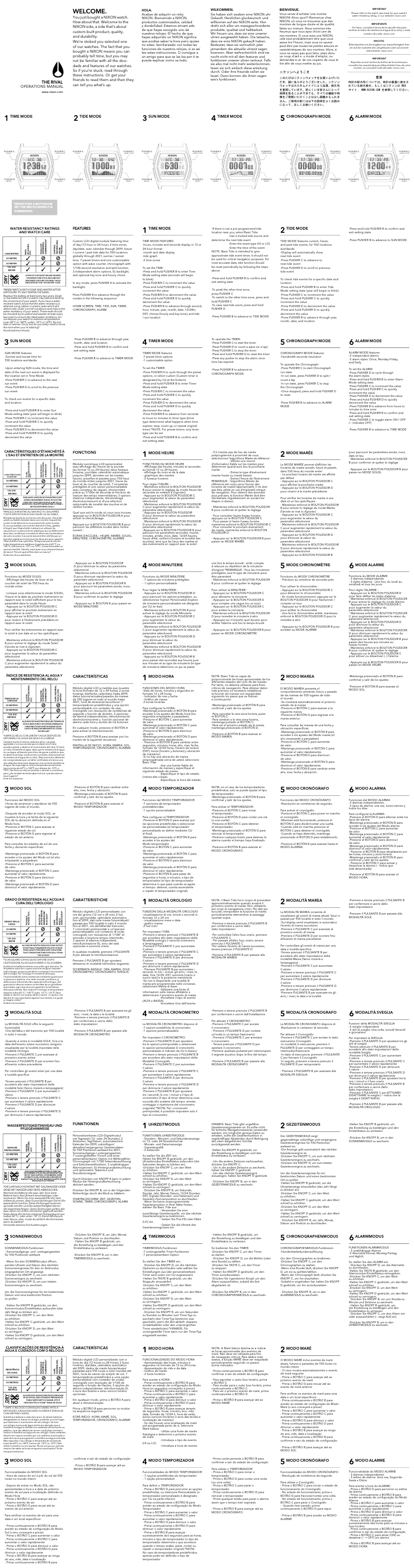 Image de la première page du manuel de l'appareil Surf & Tide A1236