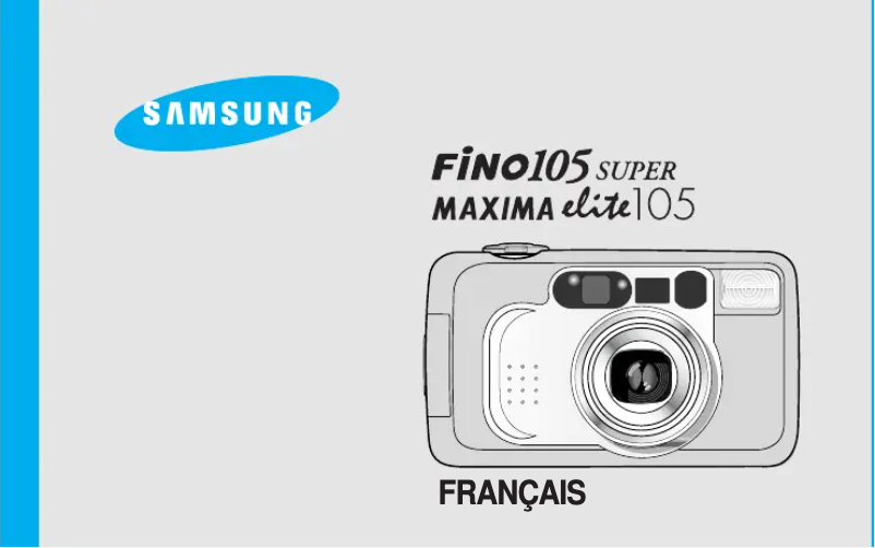 Page 1 de la notice Manuel utilisateur Samsung Fino 105 Super