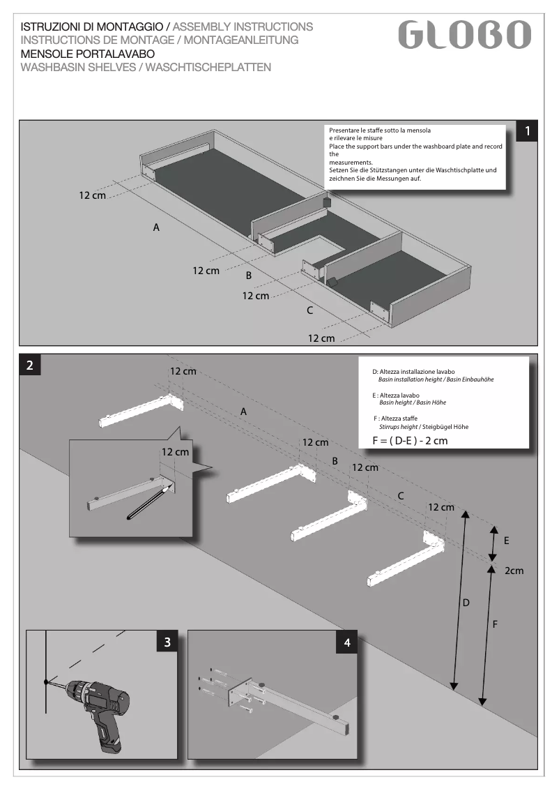 Página 1 del manual Manual de usuario Globo M17052