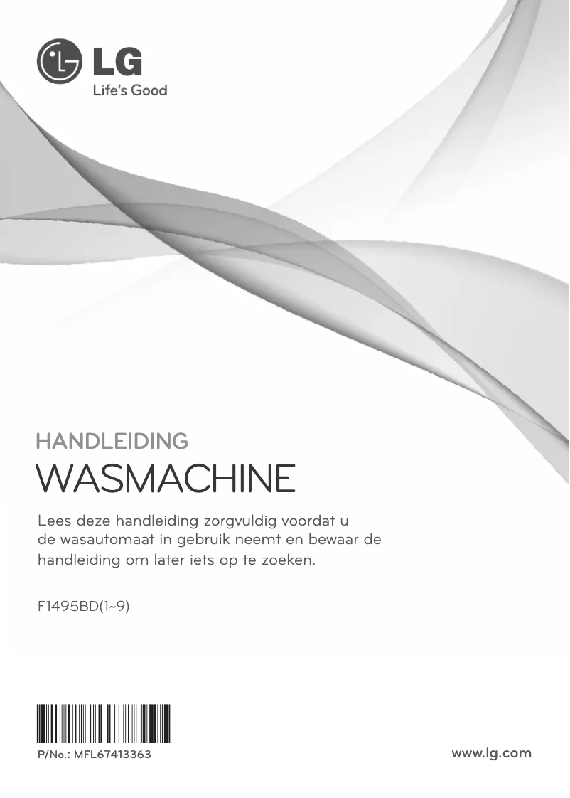Página 1 del manual Manual de usuario LG F1495BD