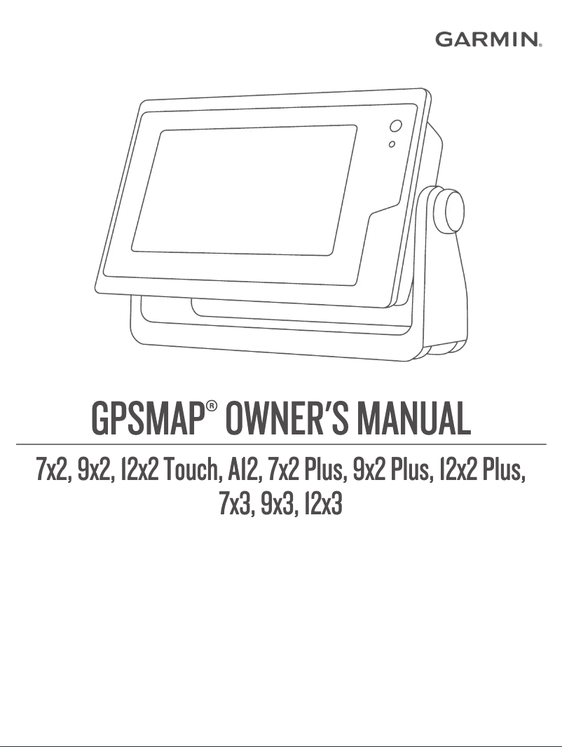 Image de la première page du manuel de l'appareil GPSMap 12x2 Plus