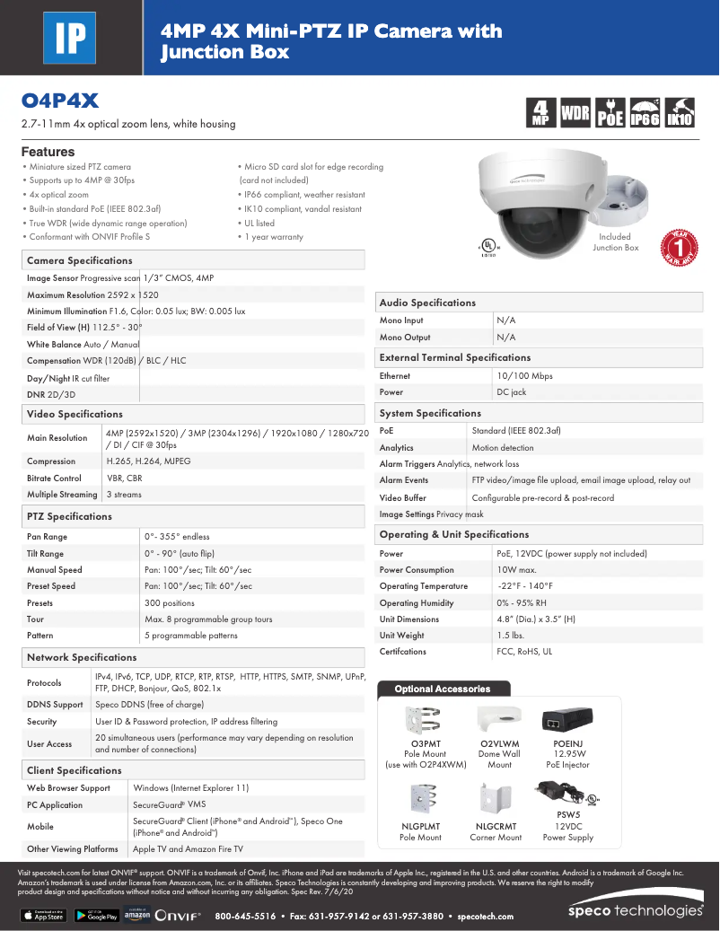 Imagen de la primera página del manual del dispositivo O4P4X