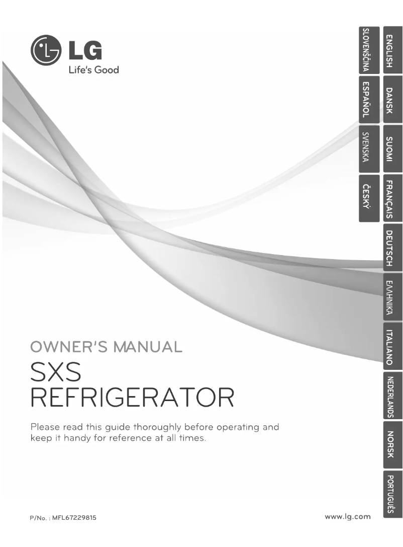 Página 1 del manual Manual de usuario LG GS9166AENV1