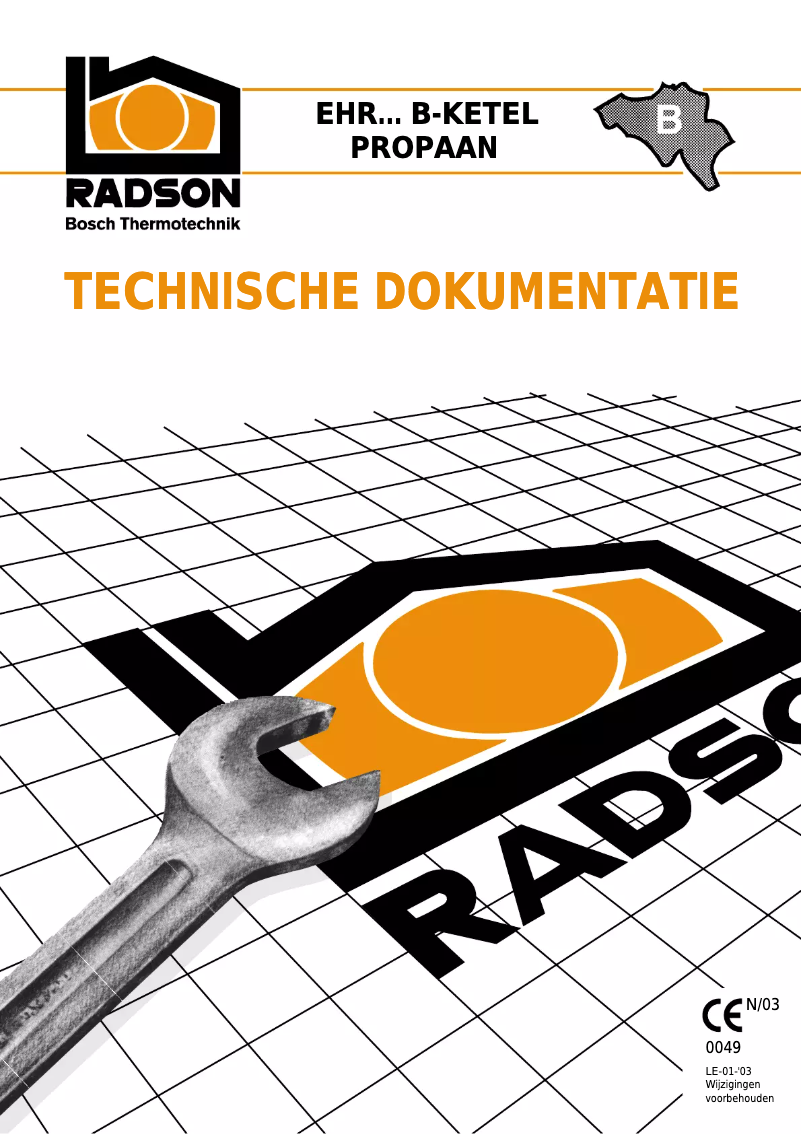 Page n°1 - Manuel utilisateur Junkers EHR P 280 B