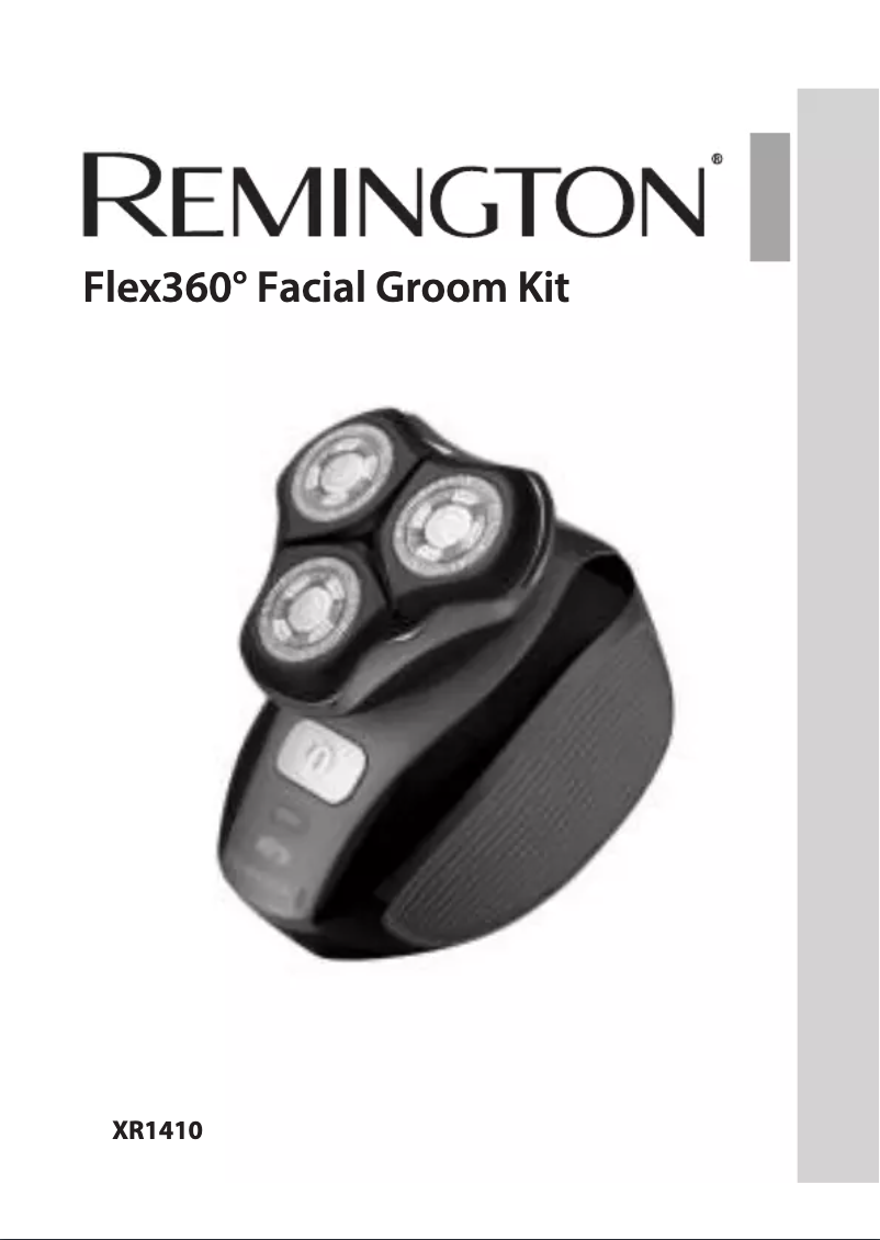 Page 1 de la notice Manuel utilisateur Remington Flex360 XR1410