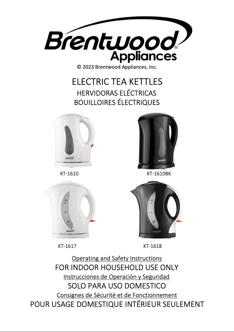 Image de la première page du manuel de l'appareil KT-1610