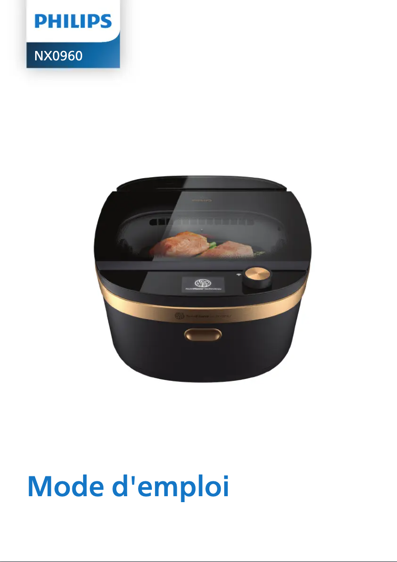 Image de la première page du manuel de l'appareil NX0960