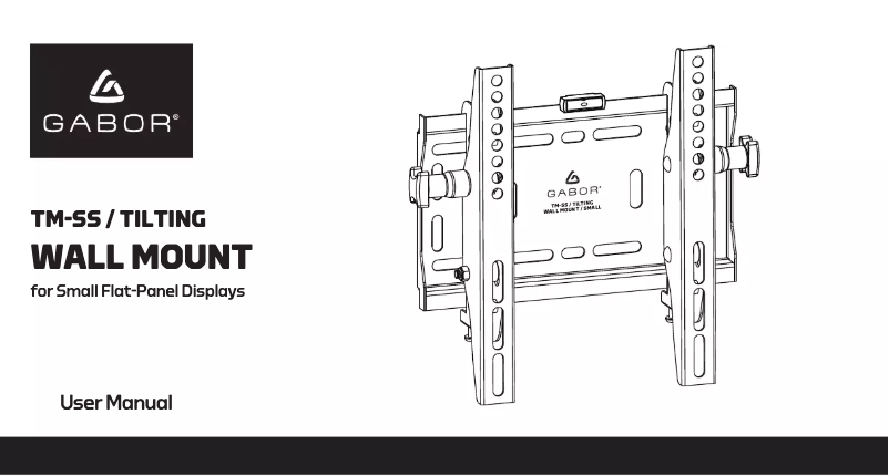 Page 1 de la notice Manuel utilisateur Gabor TM-SS