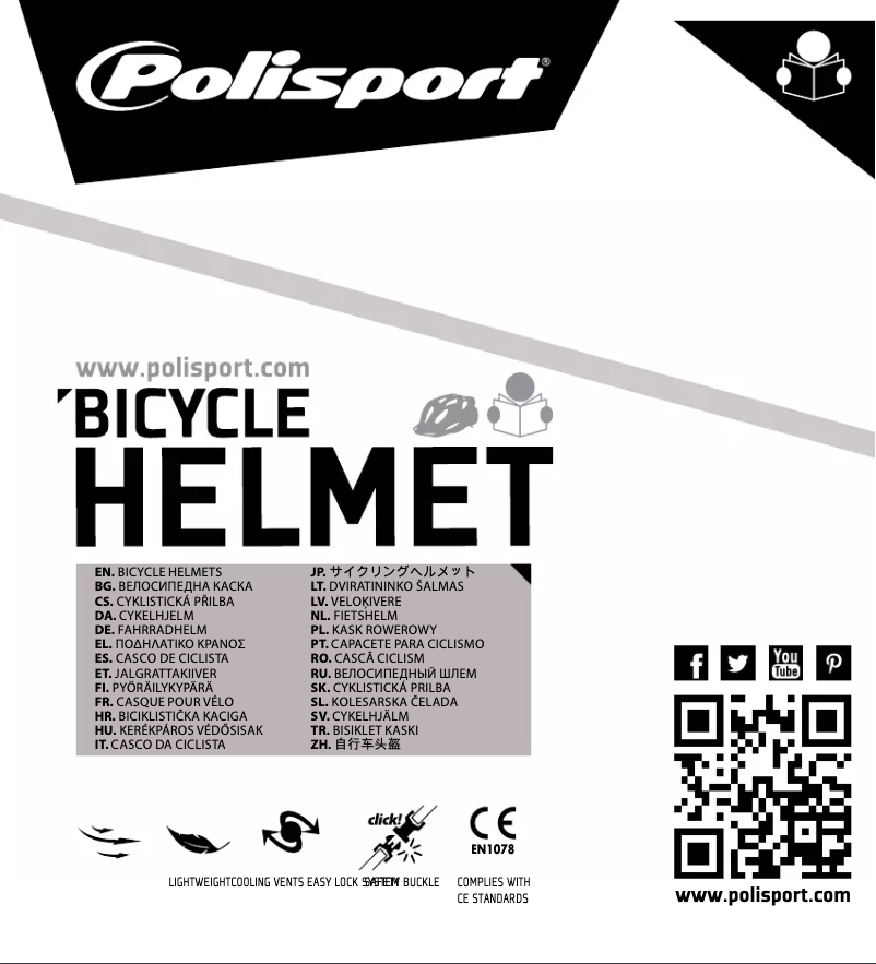 Page 1 de la notice Manuel utilisateur Polisport Myth