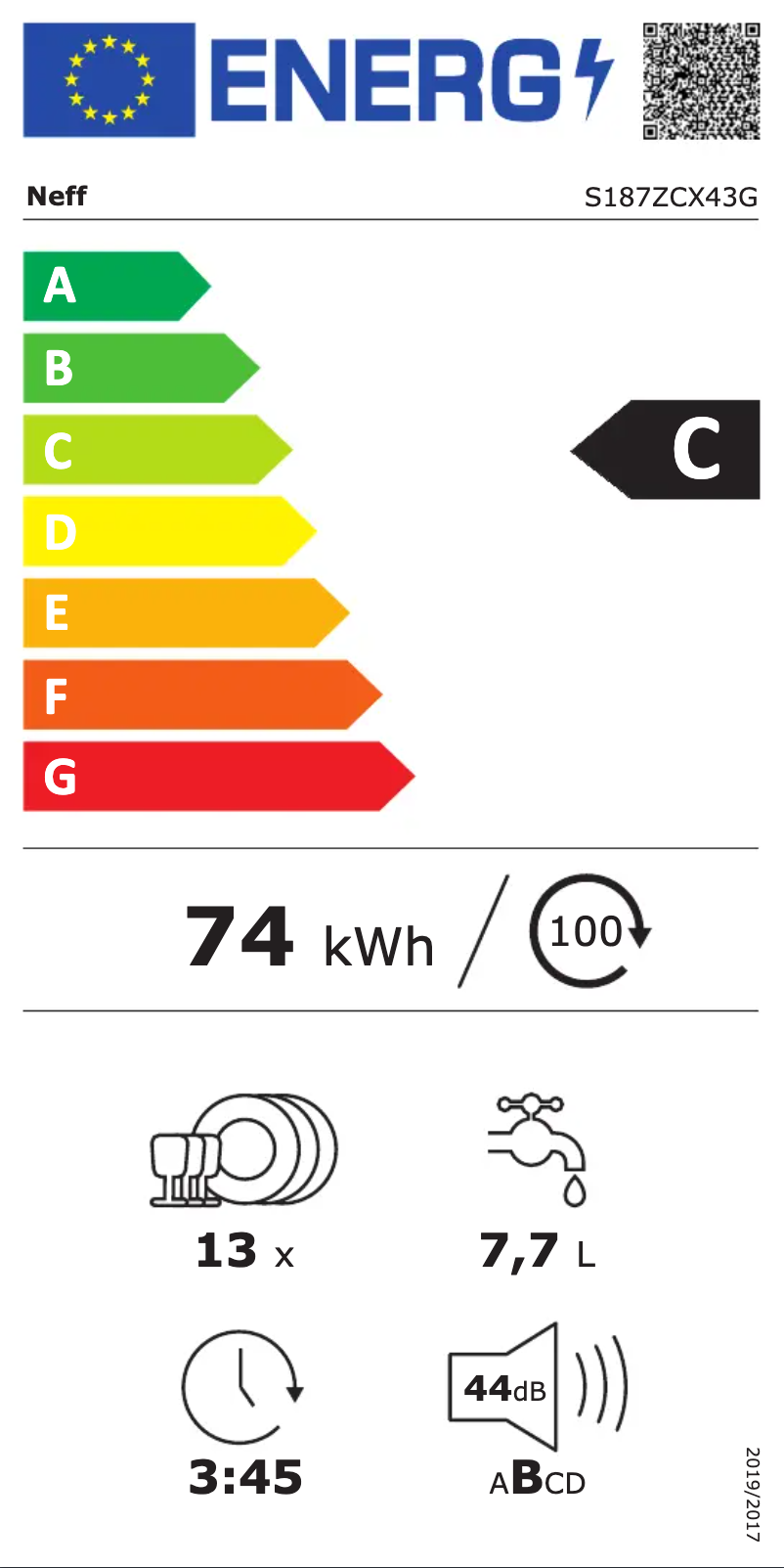 Image de la première page du manuel de l'appareil S187ZCX43G