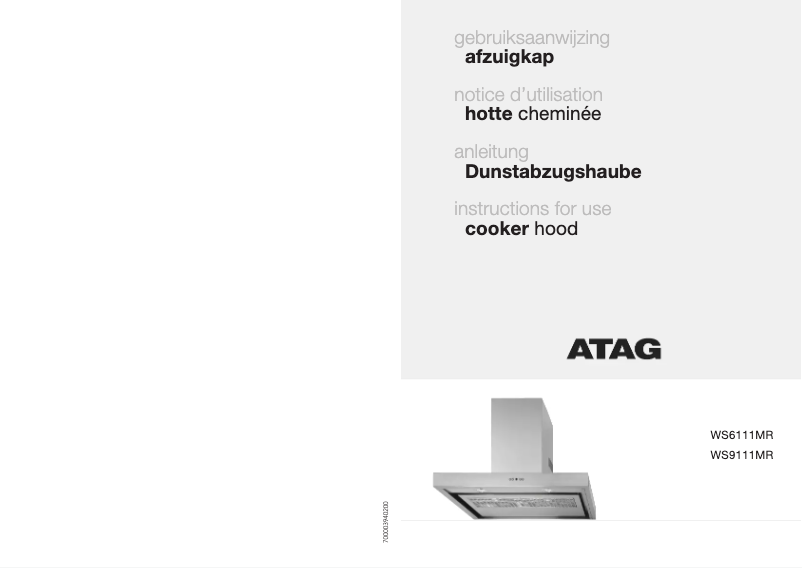 Image de la première page du manuel de l'appareil WS9111MR