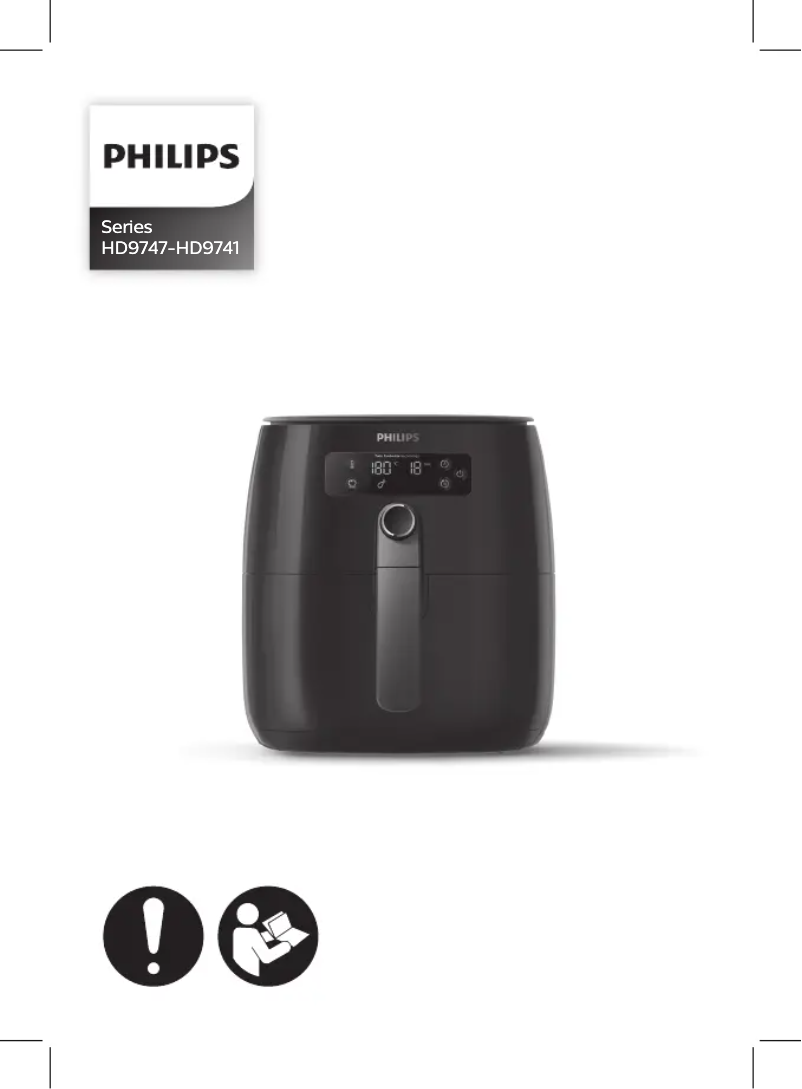 Página 1 del manual Guía de inicio rápido Philips Avance Collection HD9743