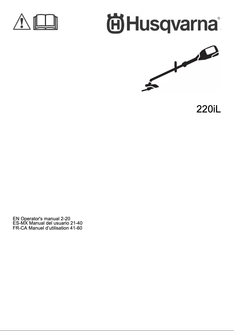 Image de la première page du manuel de l'appareil 220iL