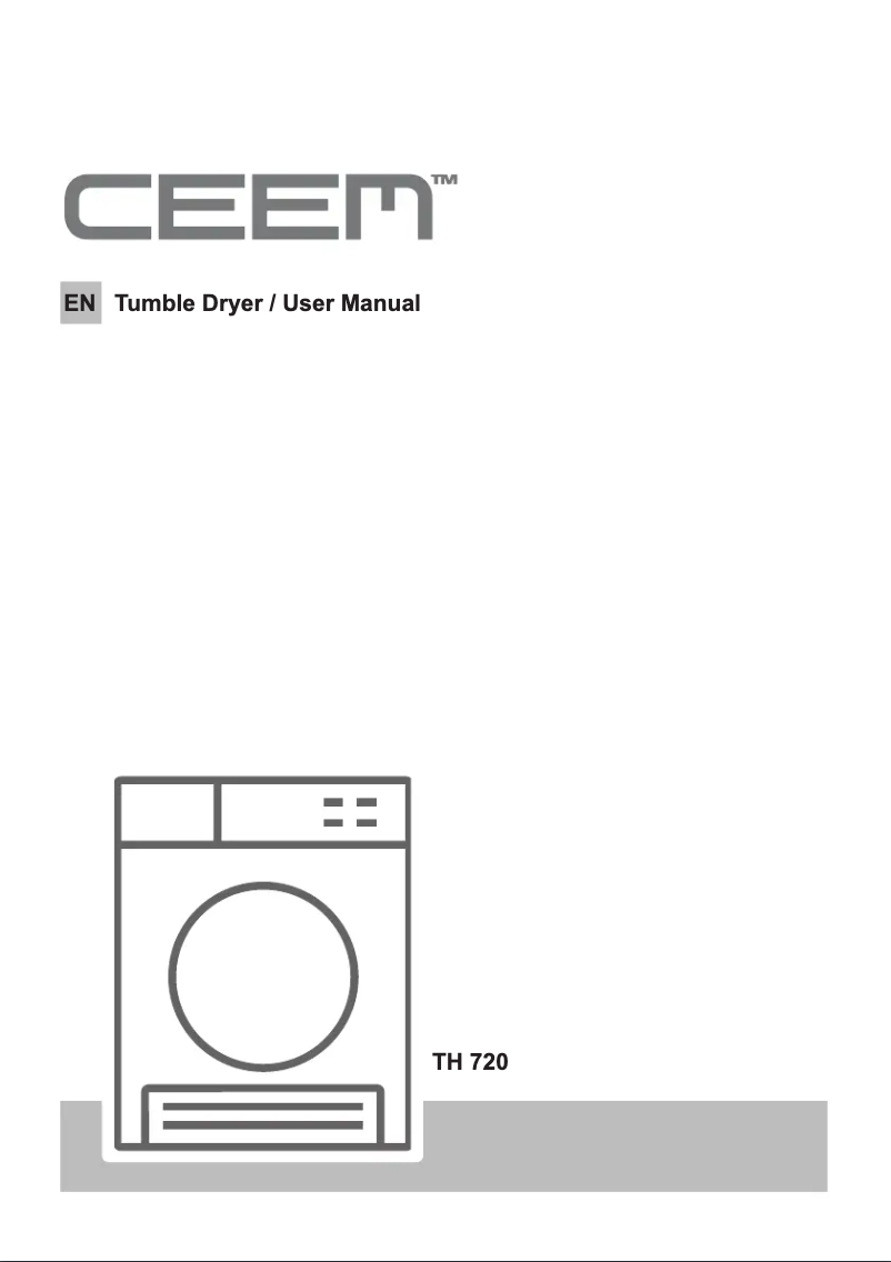 Page n°1 - Manuel utilisateur CEEM TH 720