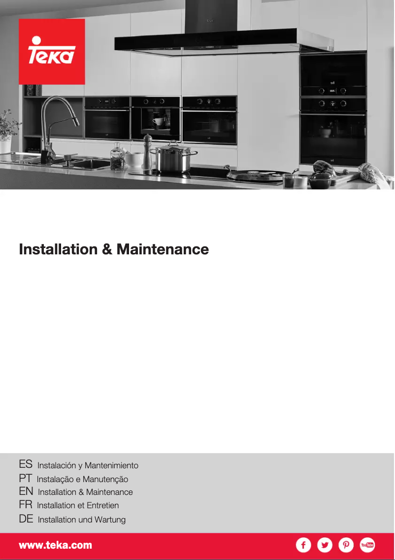 Page 1 de la notice Guide d'installation Teka HBB 490