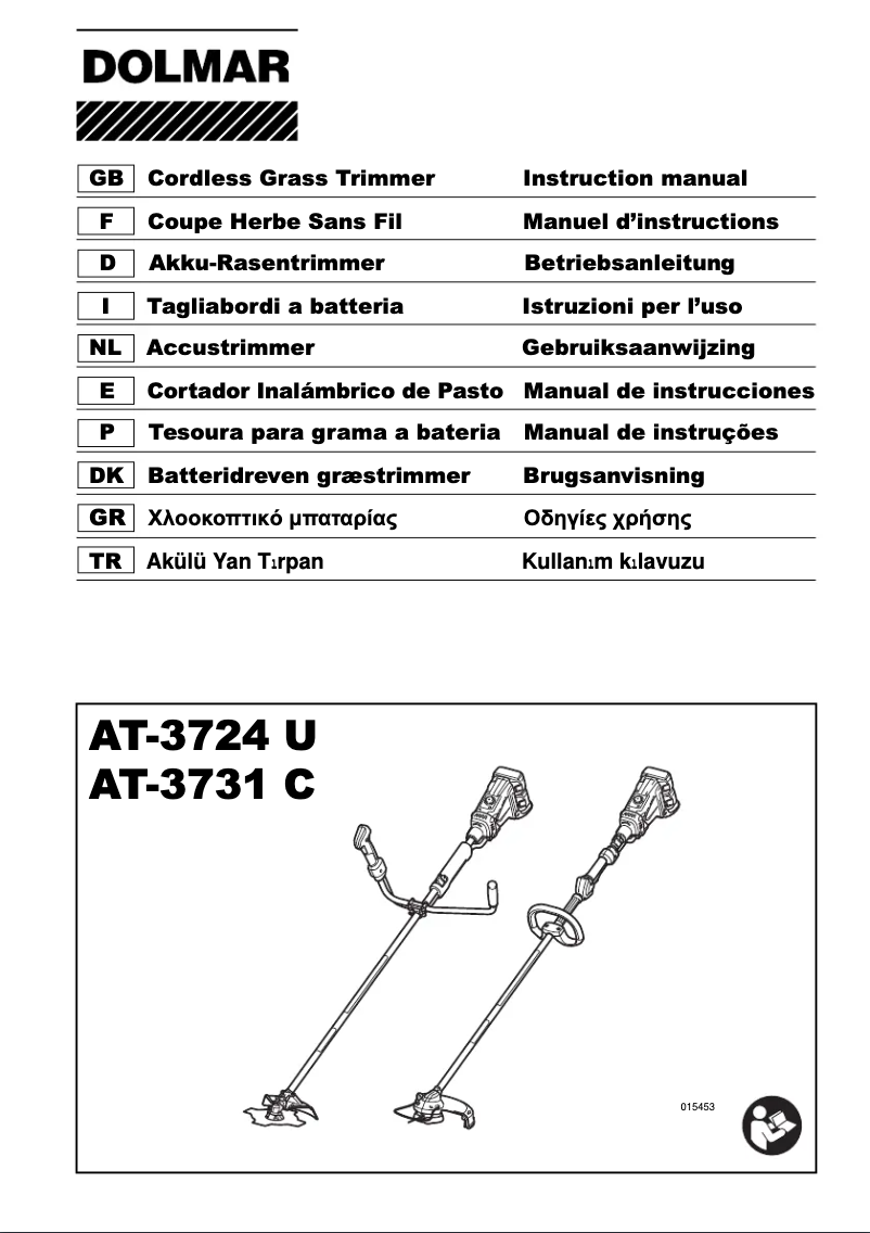Image de la première page du manuel de l'appareil AT3731CXE3