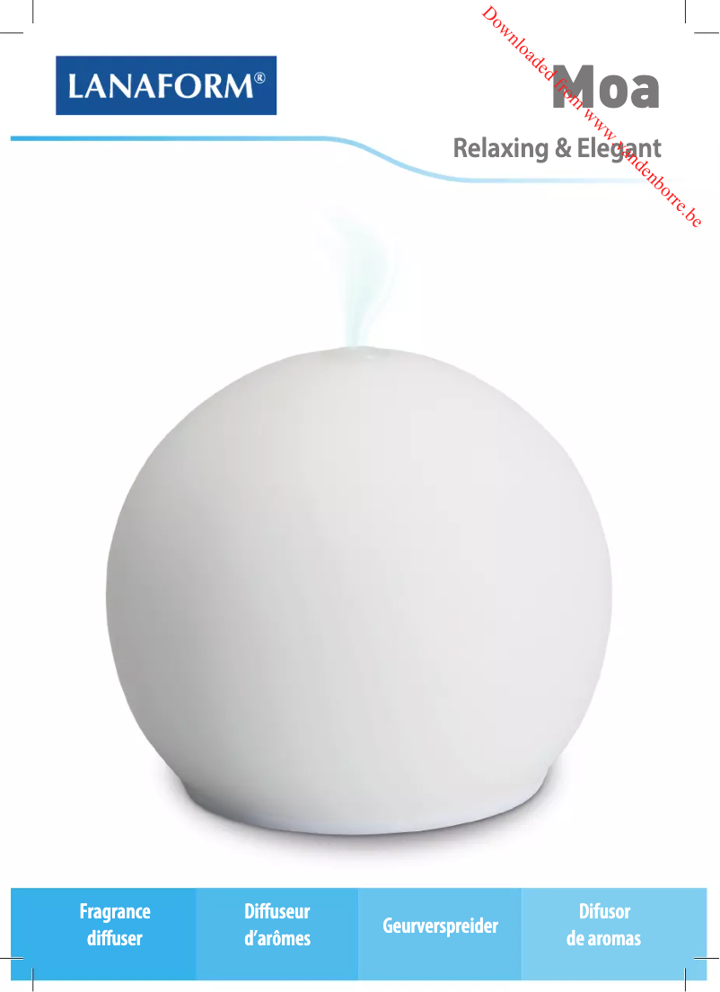 Page 1 de la notice Manuel utilisateur Lanaform Moa LA120313