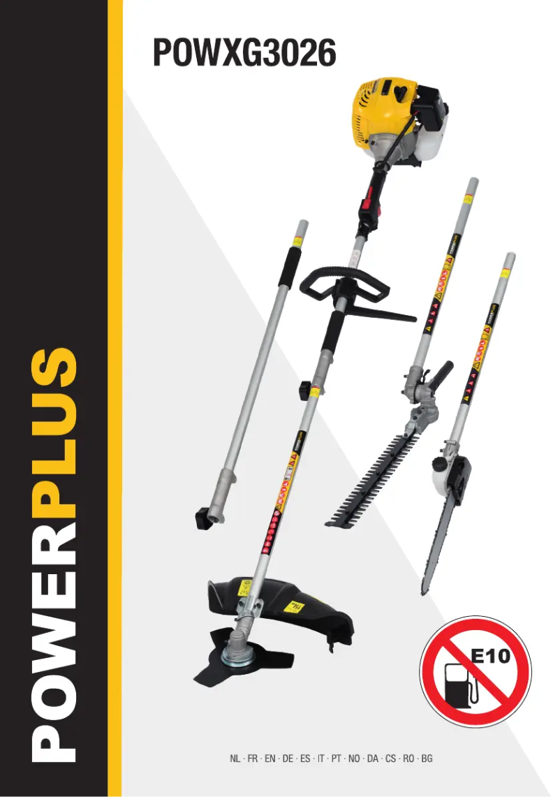 Image de la première page du manuel de l'appareil POWXG3026