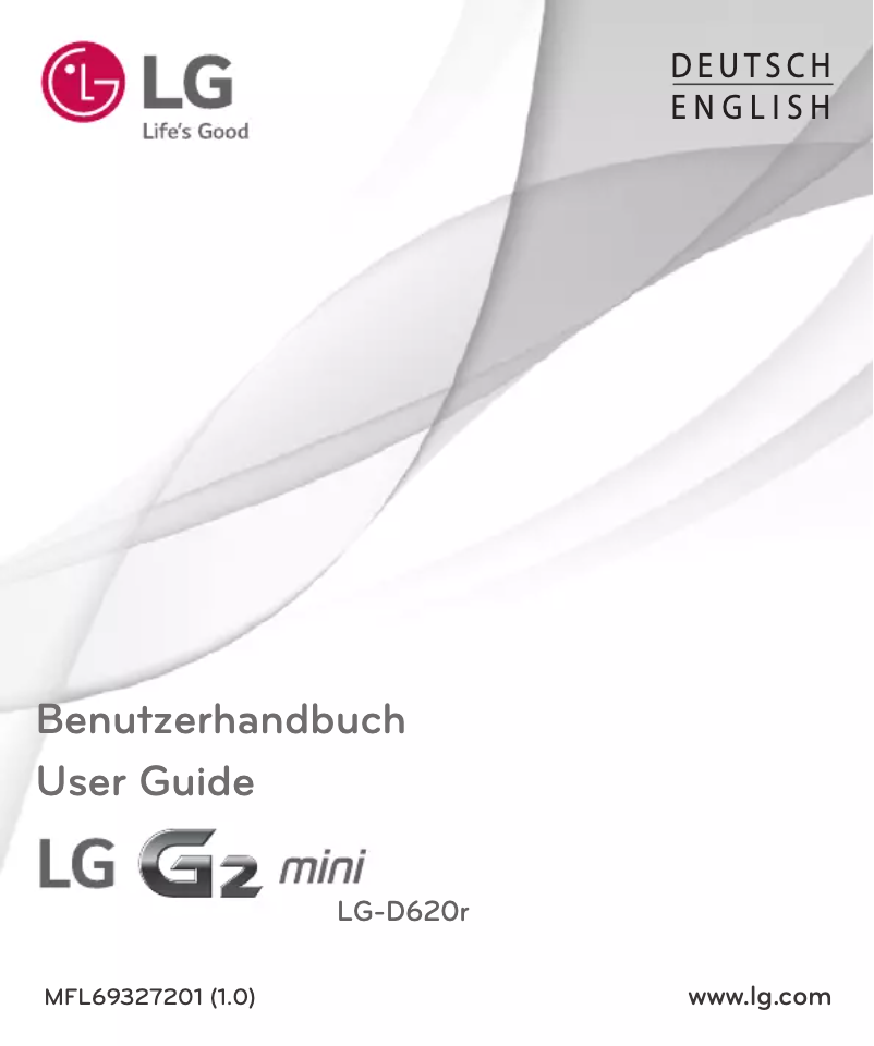 Image de la première page du manuel de l'appareil D620 G2 Mini