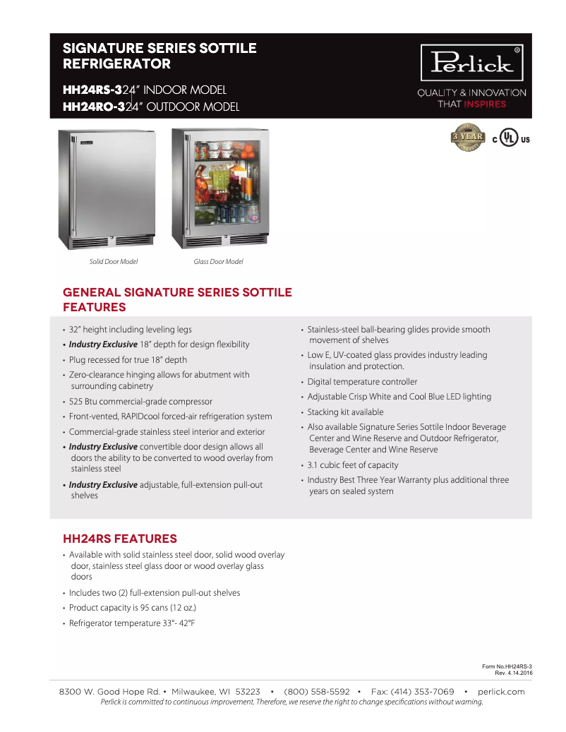 Image de la première page du manuel de l'appareil HH24RS-3-1R