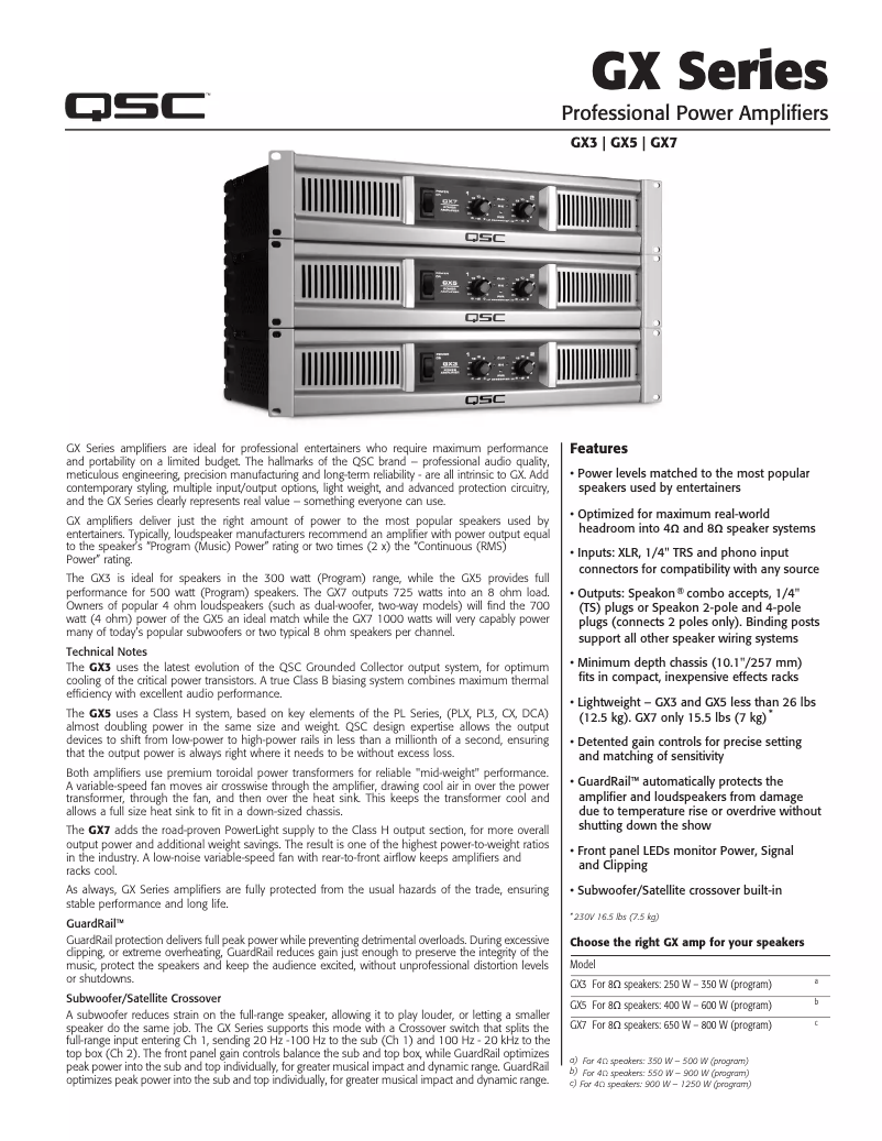 Imagen de la primera página del manual del dispositivo GX7