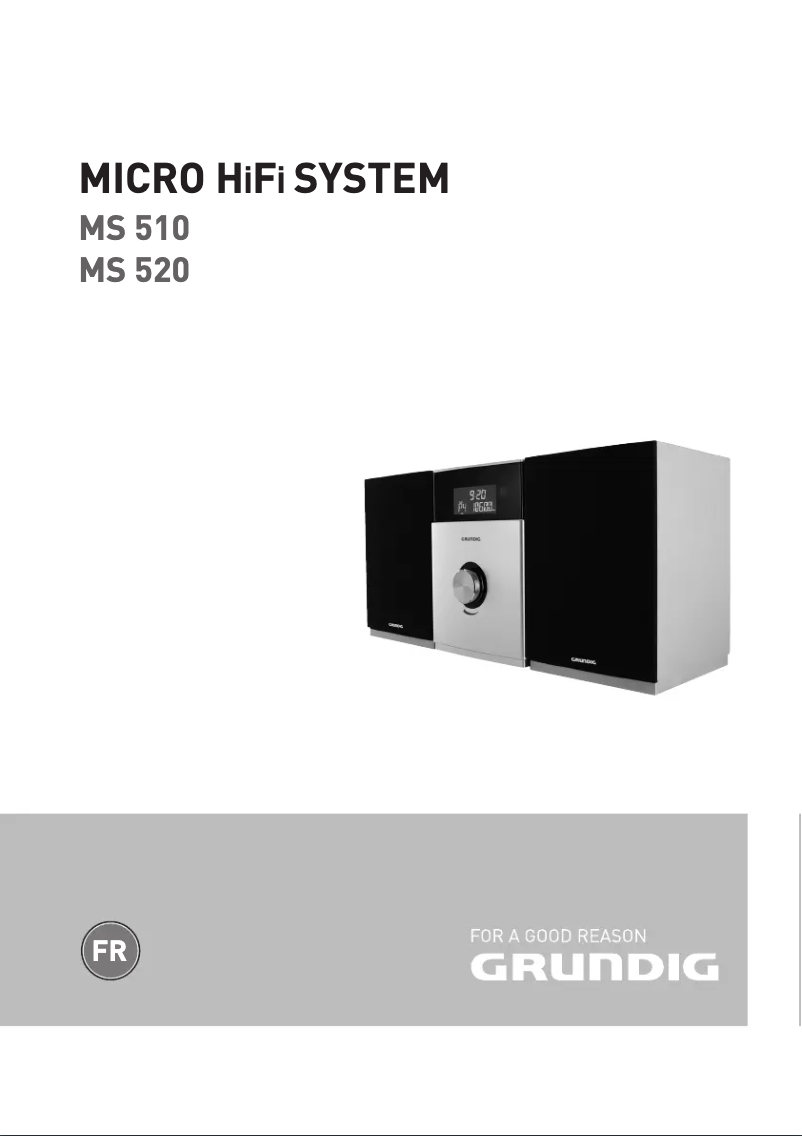 Image de la première page du manuel de l'appareil MS 520