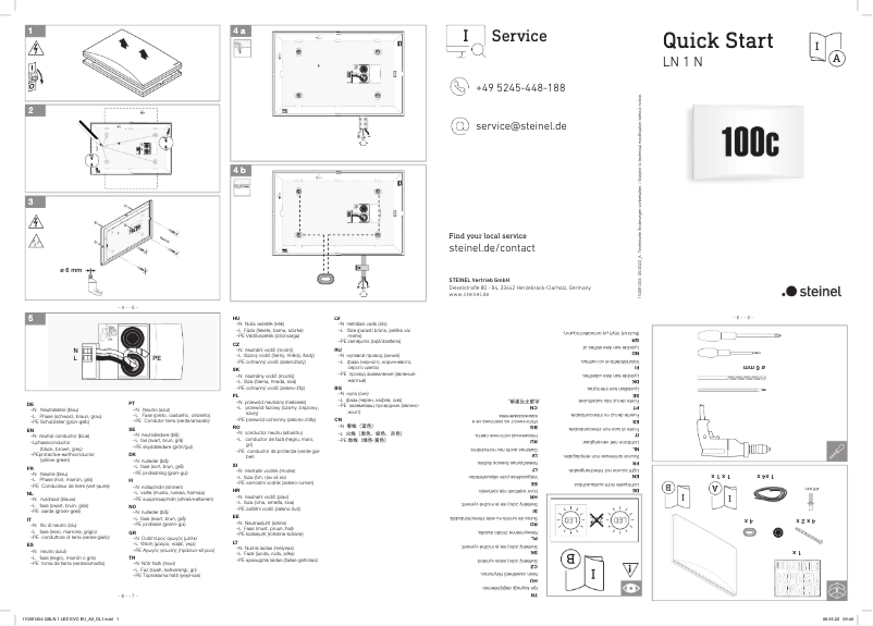 Image de la première page du manuel de l'appareil My LN 1 N