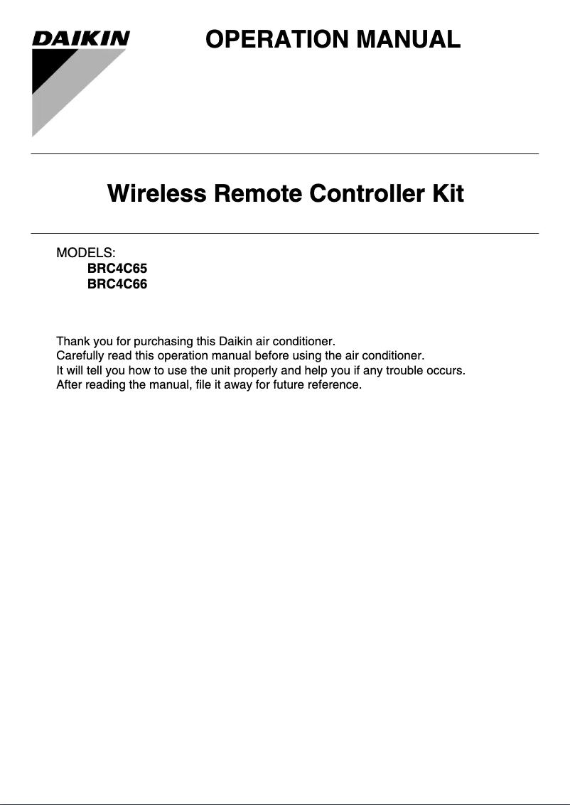 Imagen de la primera página del manual del dispositivo FDYBA50AV1