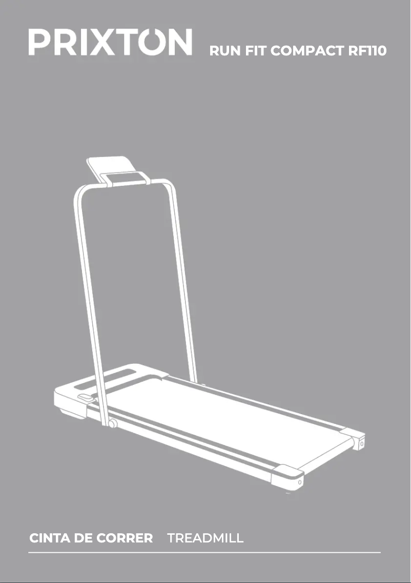 Image de la première page du manuel de l'appareil Run Fit Compact RF110