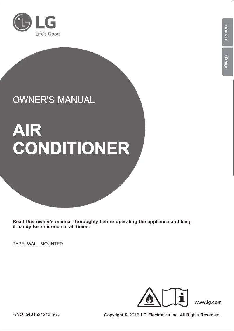 Página 1 del manual Manual de usuario LG S3NW24K23BA