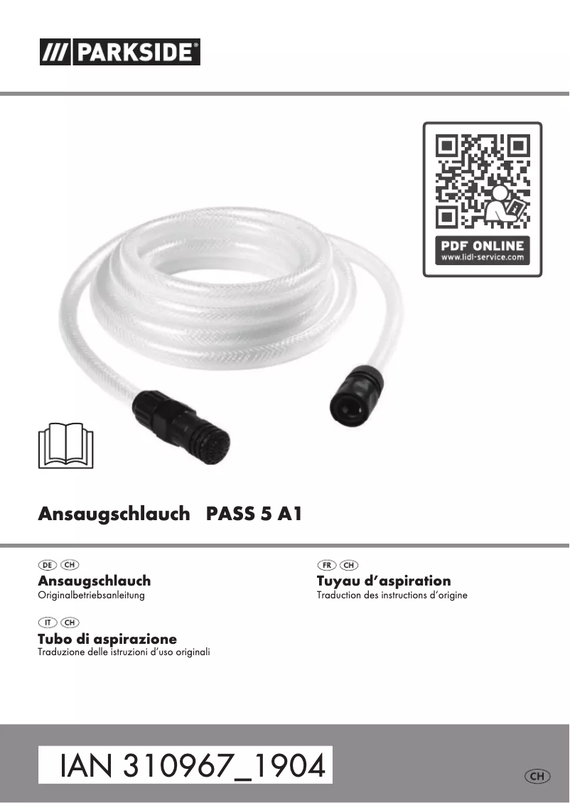 Page n°1 - Manuel utilisateur Parkside PASS 5 A1