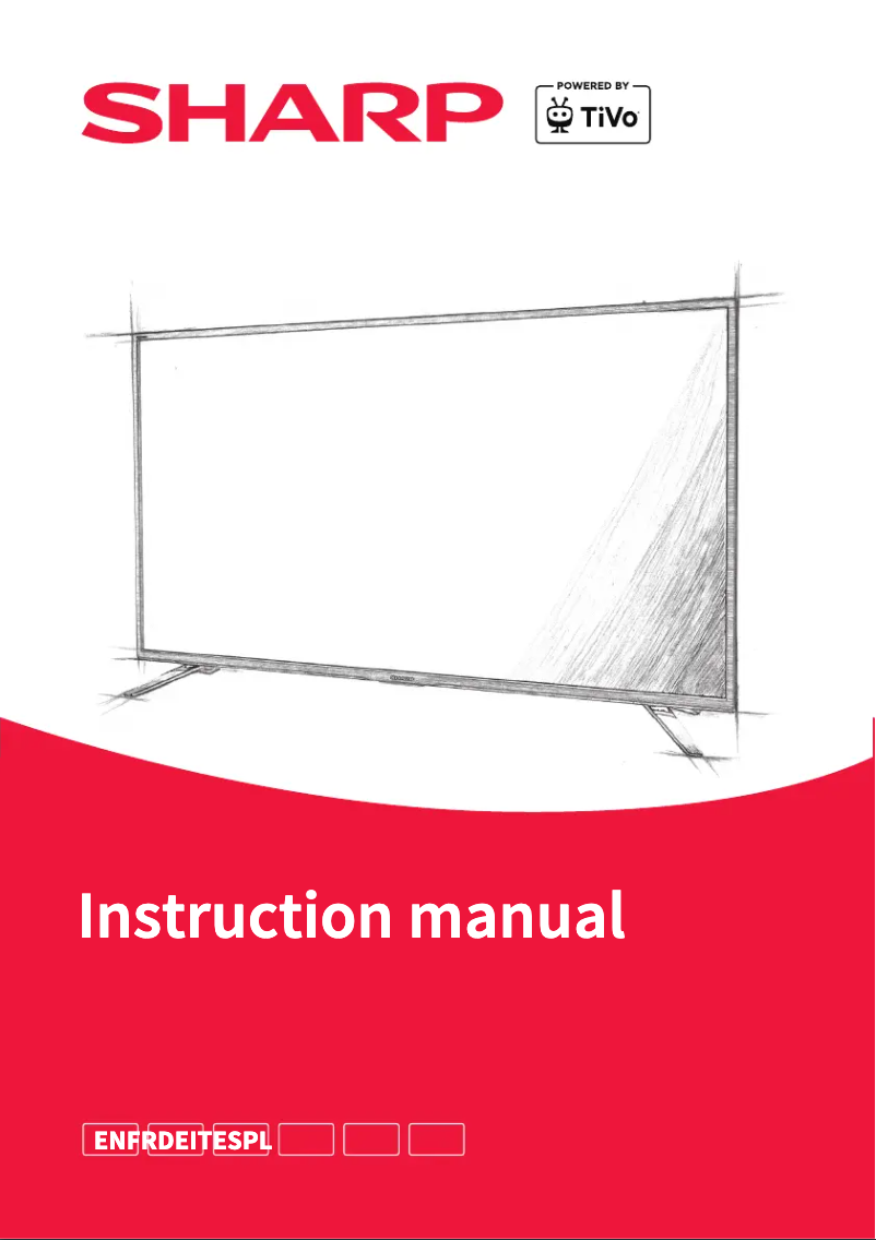 Page n°1 - Manuel utilisateur Sharp 43GM6245E