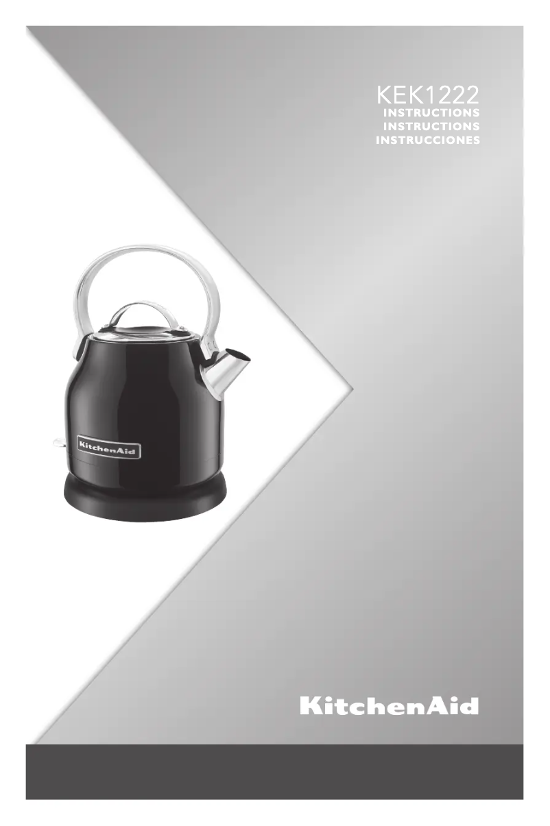 Page n°1 - Manuel utilisateur KitchenAid KEK1222ER