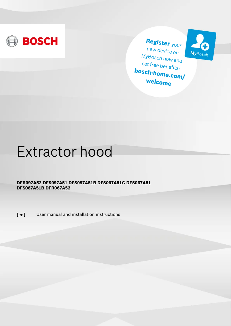 Page n°1 - Manuel utilisateur Siemens DFR067A52