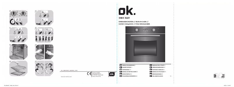 Page n°1 - Manuel utilisateur OK OBO 3221