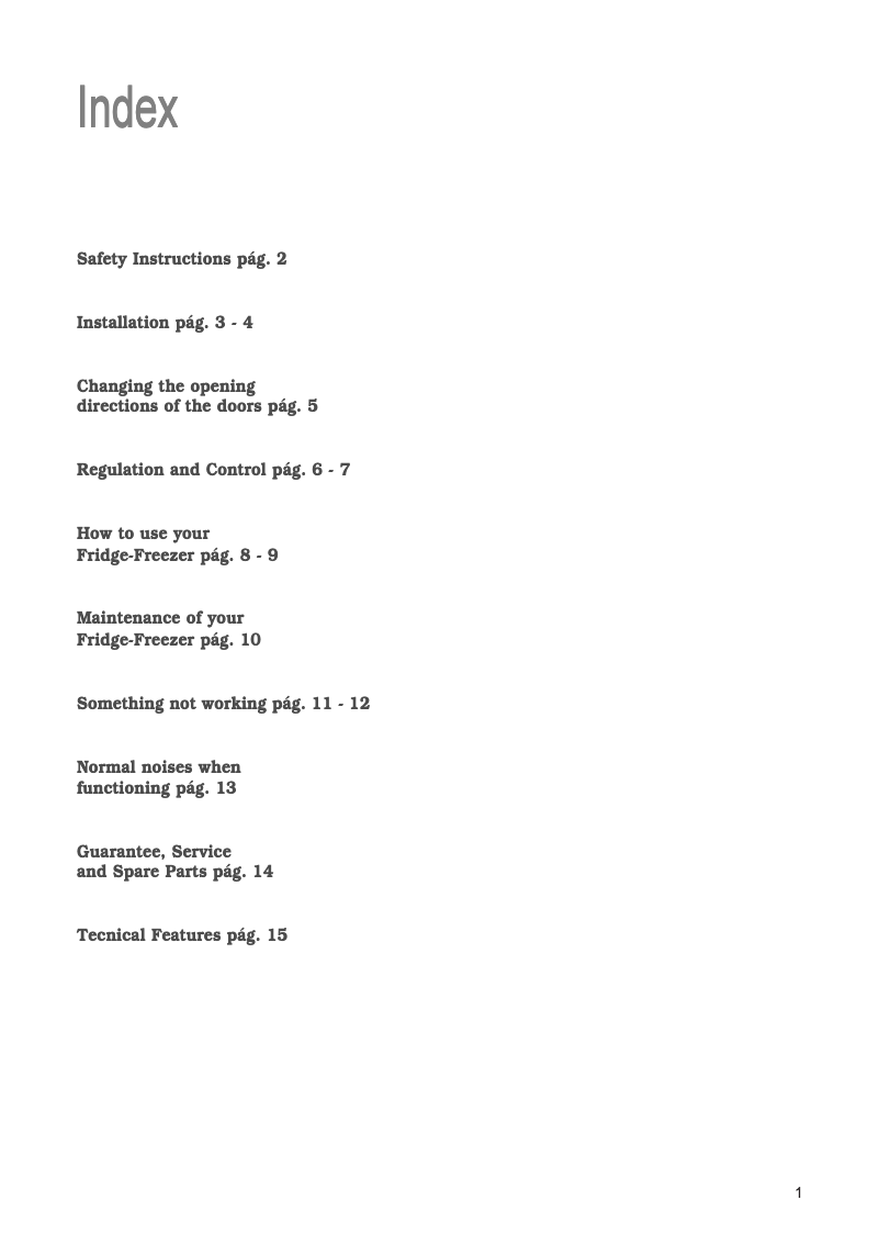 Page 1 de la notice Manuel utilisateur Electrolux ENB3569