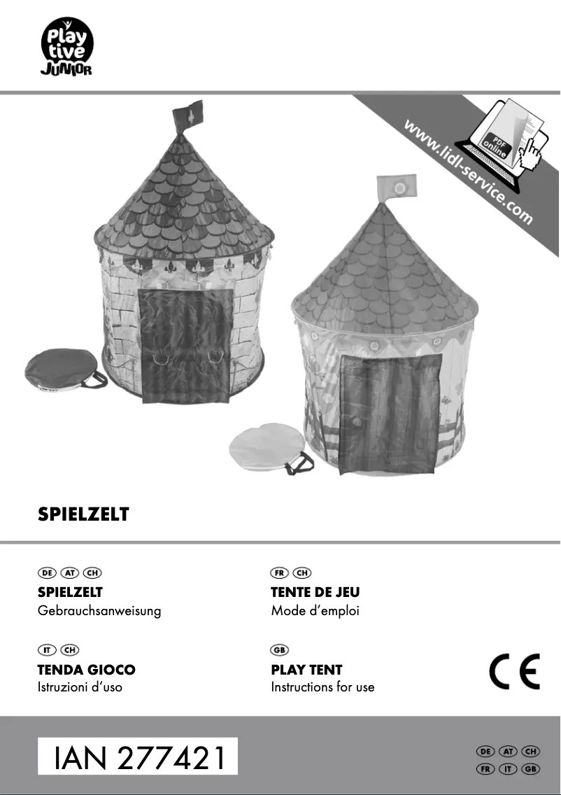 Página 1 del manual Manual de usuario Playtive IAN 277421