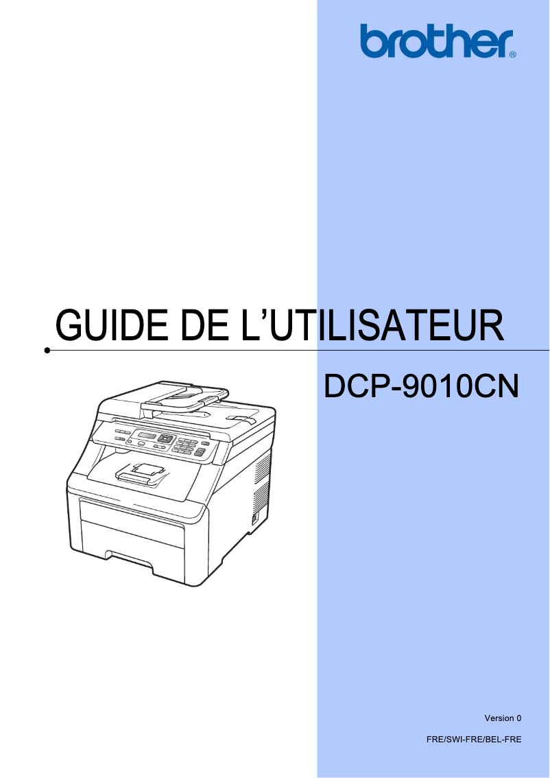 Page 1 of the manual User Manual Brother DCP-9010CN