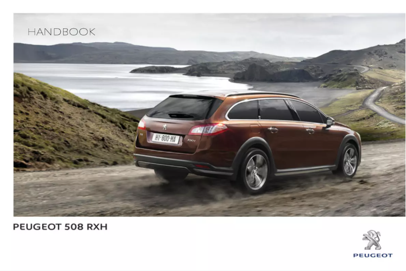 Page 1 de la notice Manuel utilisateur Peugeot 508 RXH (2013)