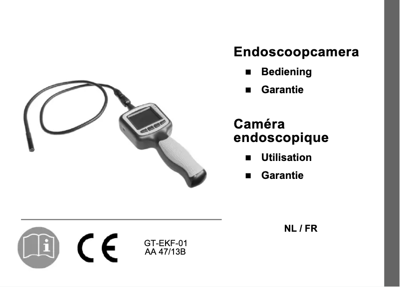 Image de la première page du manuel de l'appareil GT-EKF-01