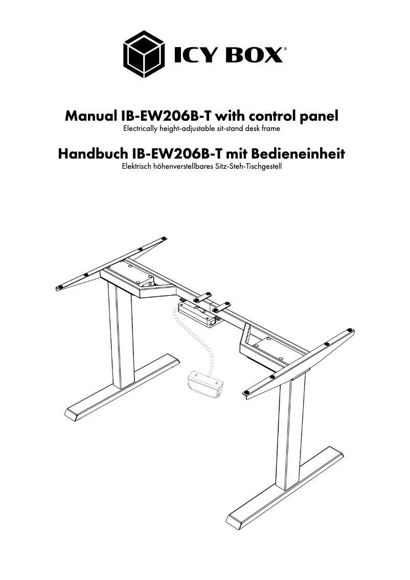 Page 1 de la notice Mode d'emploi Icy Box IB-EW206B-T